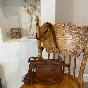 Micheal Kors Brown Leather Purse Bag